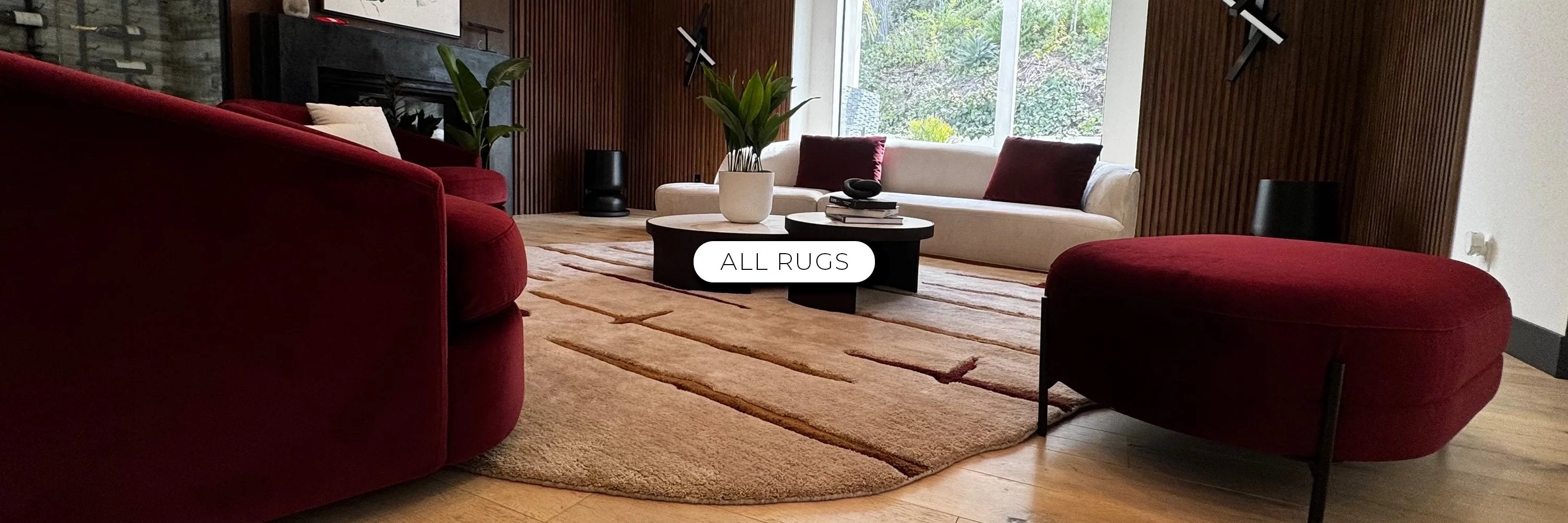 Designer luxury rug