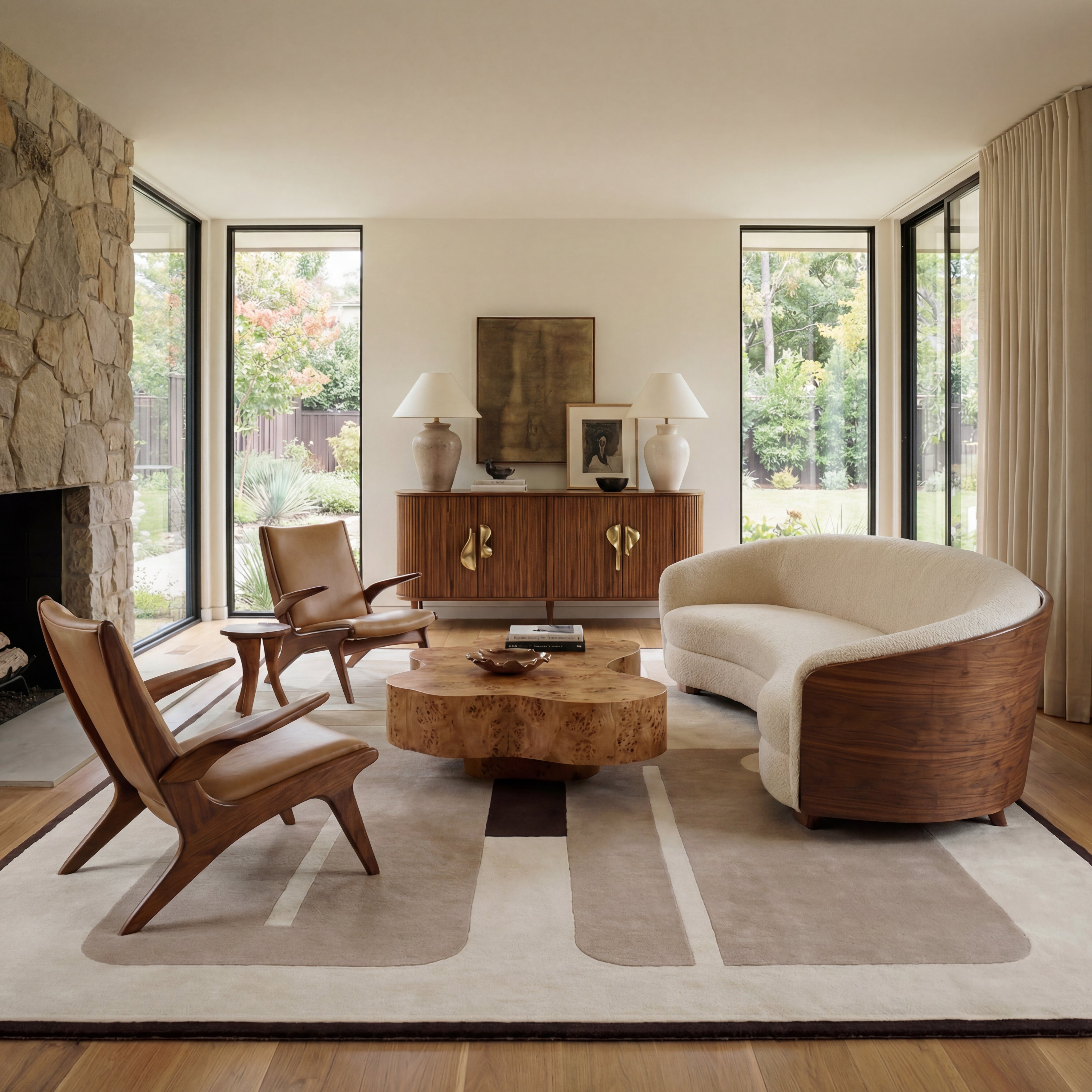 Aimes - Light Umber - Modern Rugs LA