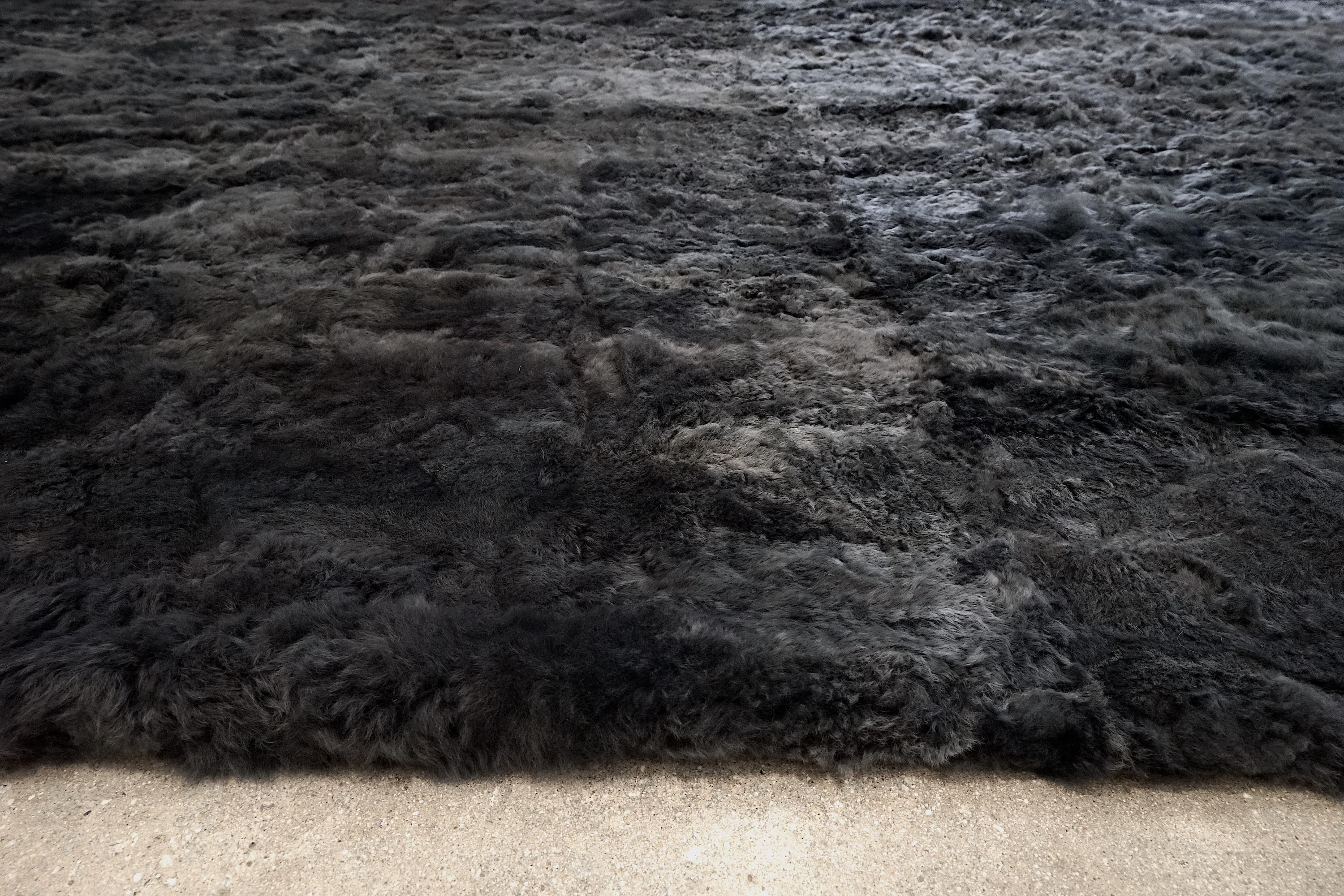 Alpaca Fur - Charcoal