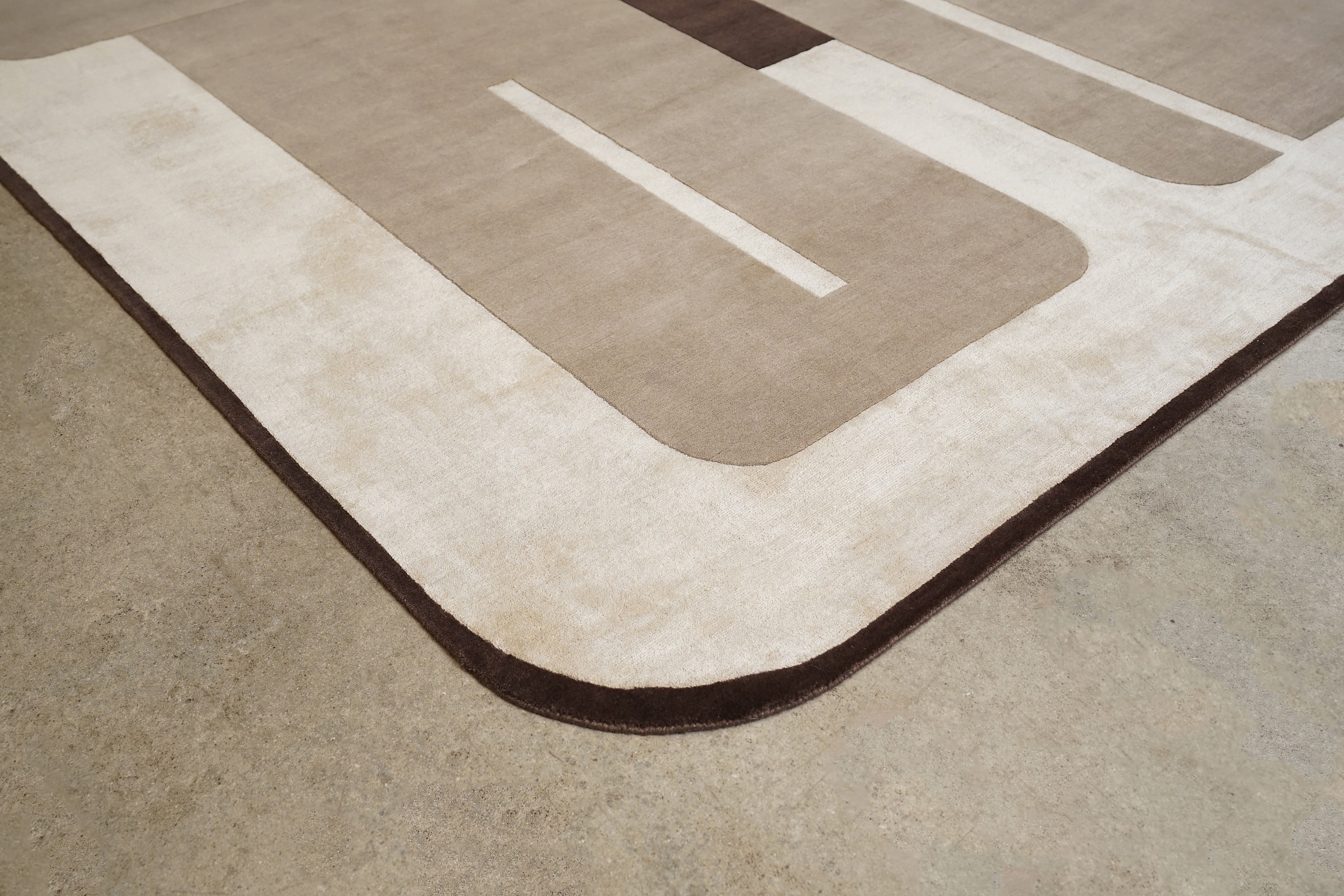 Aimes - Light Umber - Modern Rugs LA