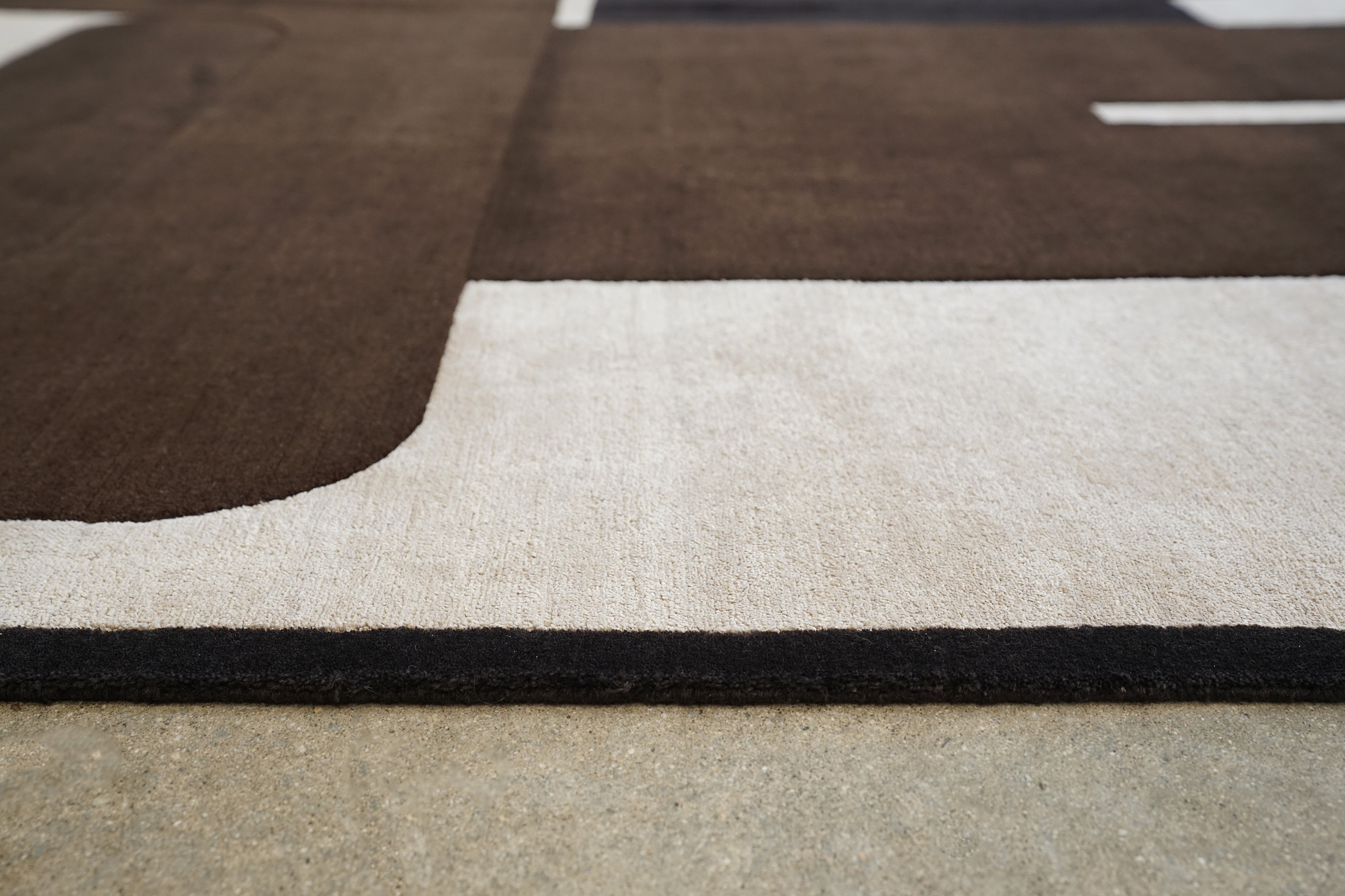 Aimes - Chocolate - Modern Rugs LA