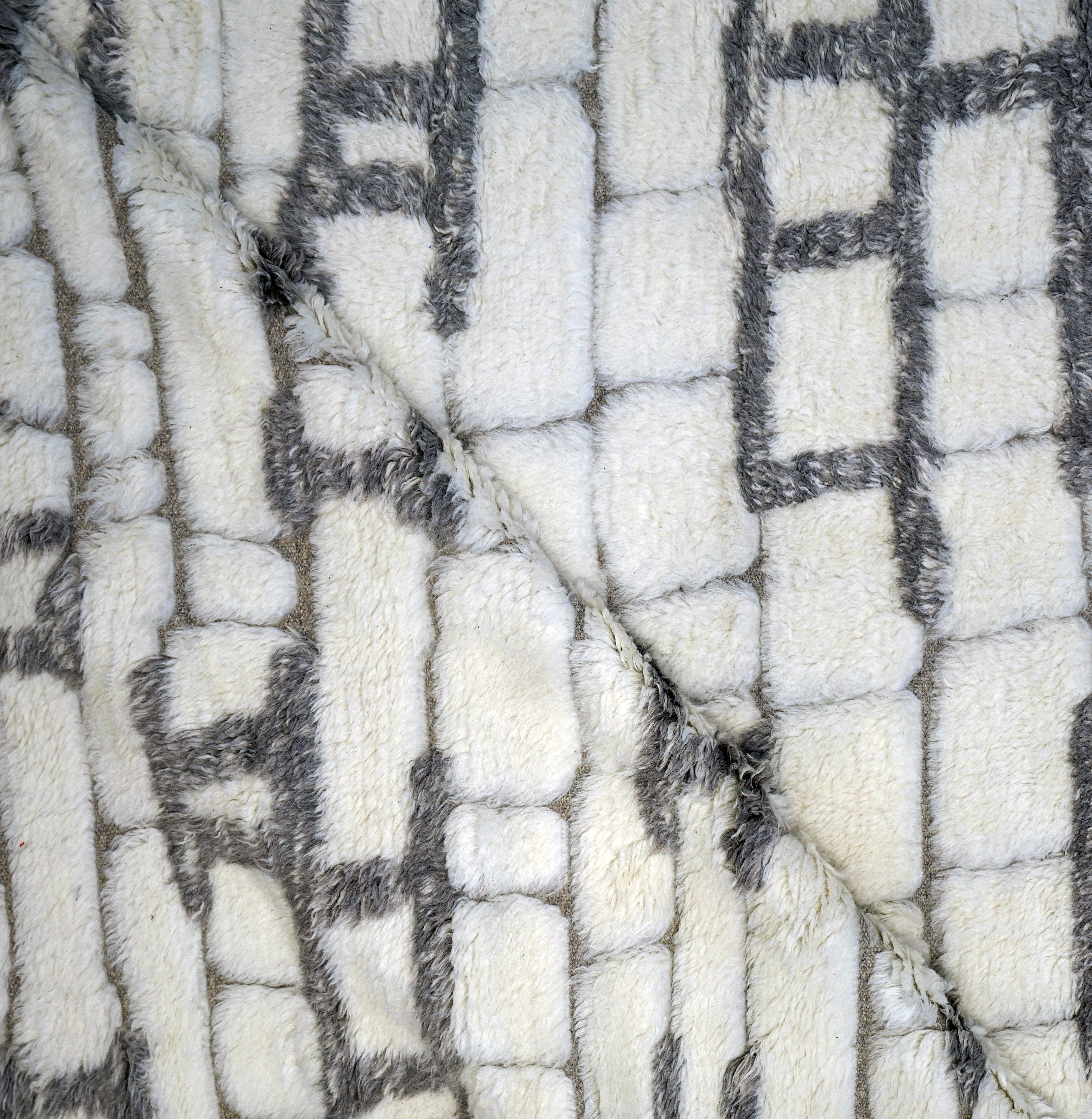 Rafa Ivory Grey - Modern Rugs LA