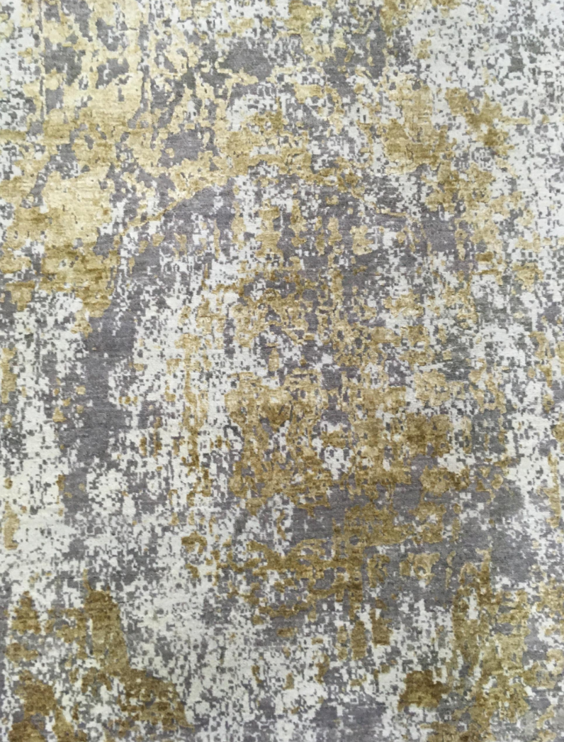 Jade Gray / Gold - Modern Rugs LA