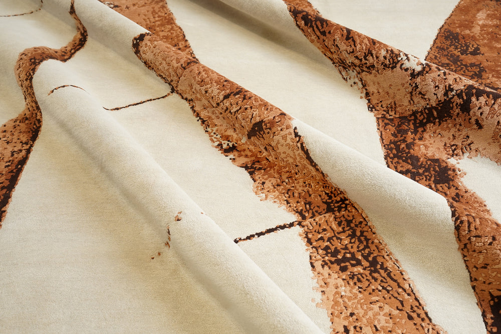 Caldera - Rust | Modern Rugs LA