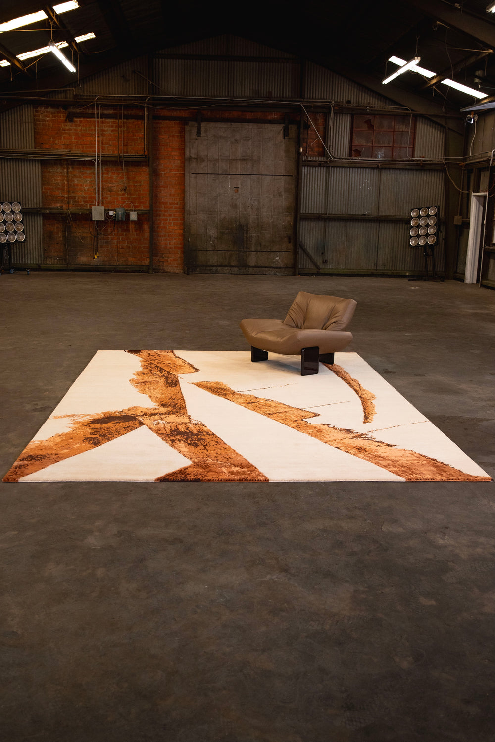 Caldera - Rust | Modern Rugs LA