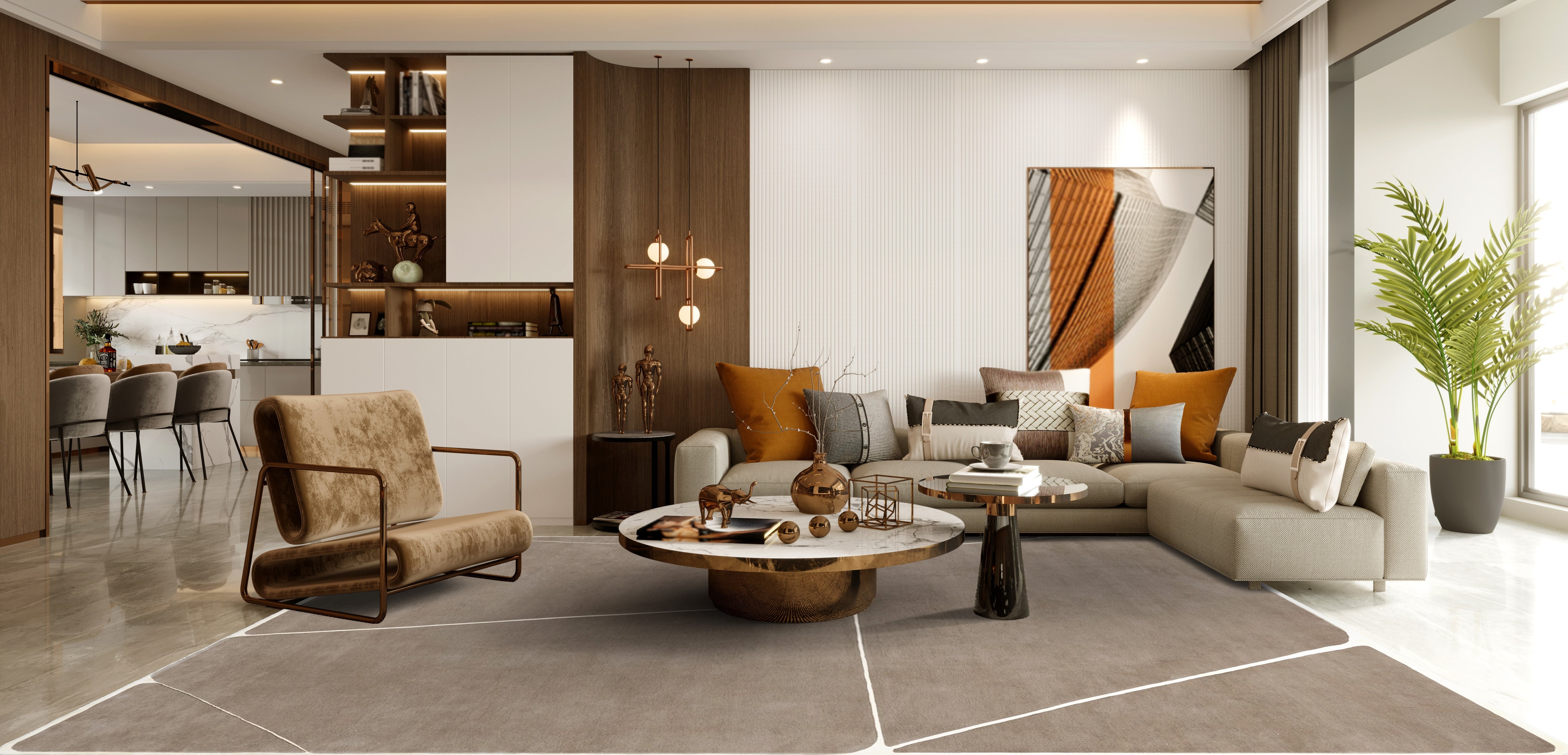 Lloyd - Light Umber / Ivory