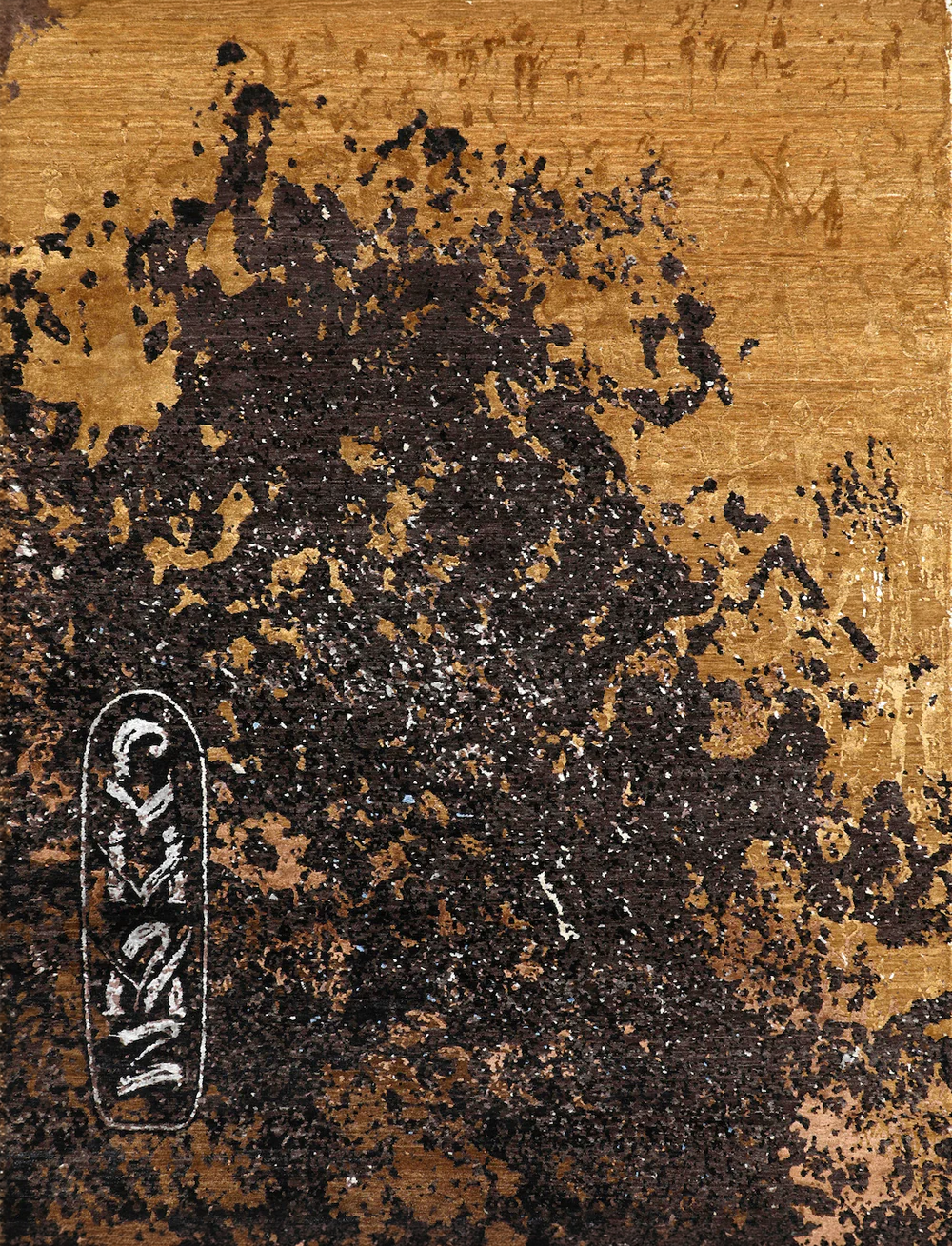 CHAZ GOLD- Chaz Bojórquez - Modern Rugs LA