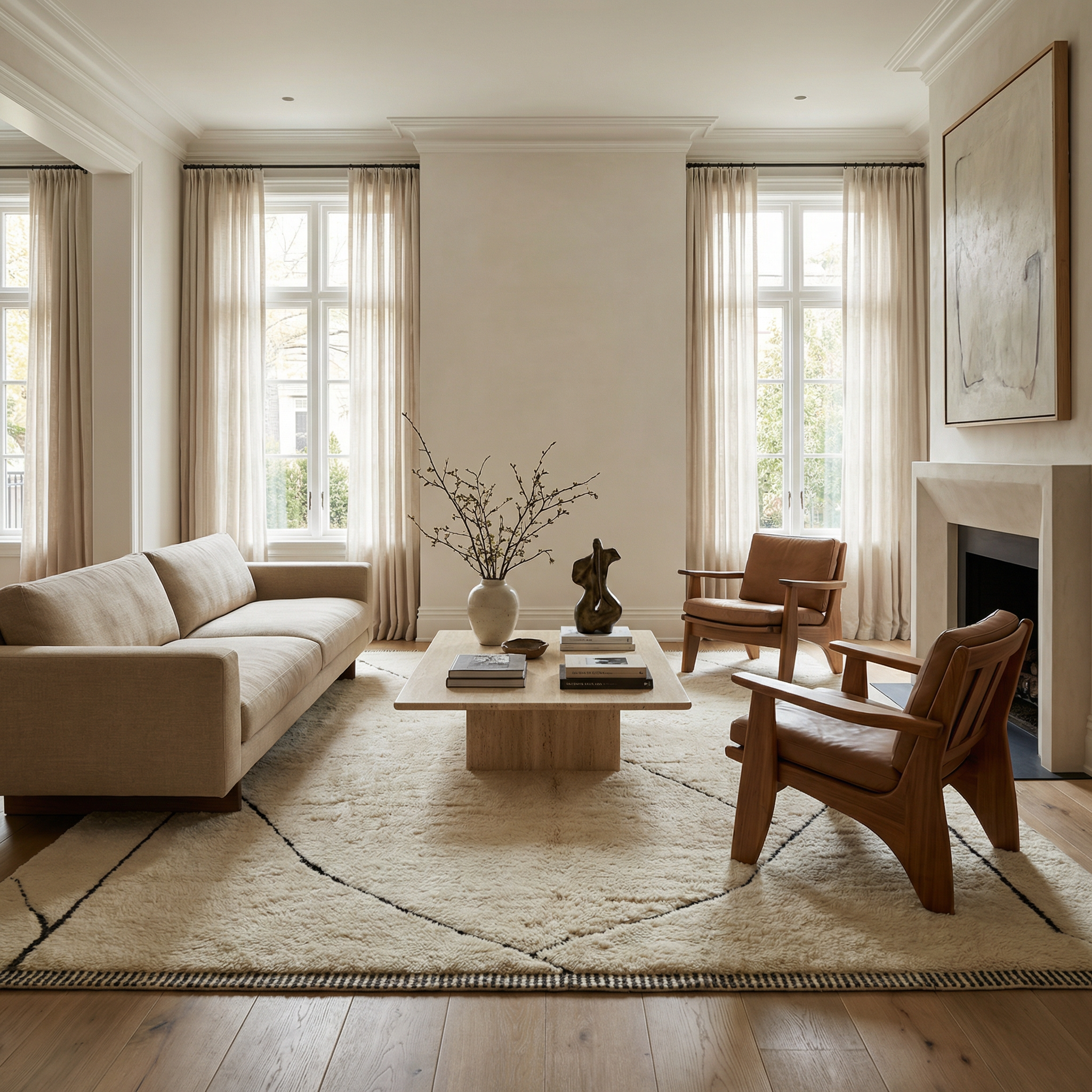 Segment Moroccan - Modern Rugs LA