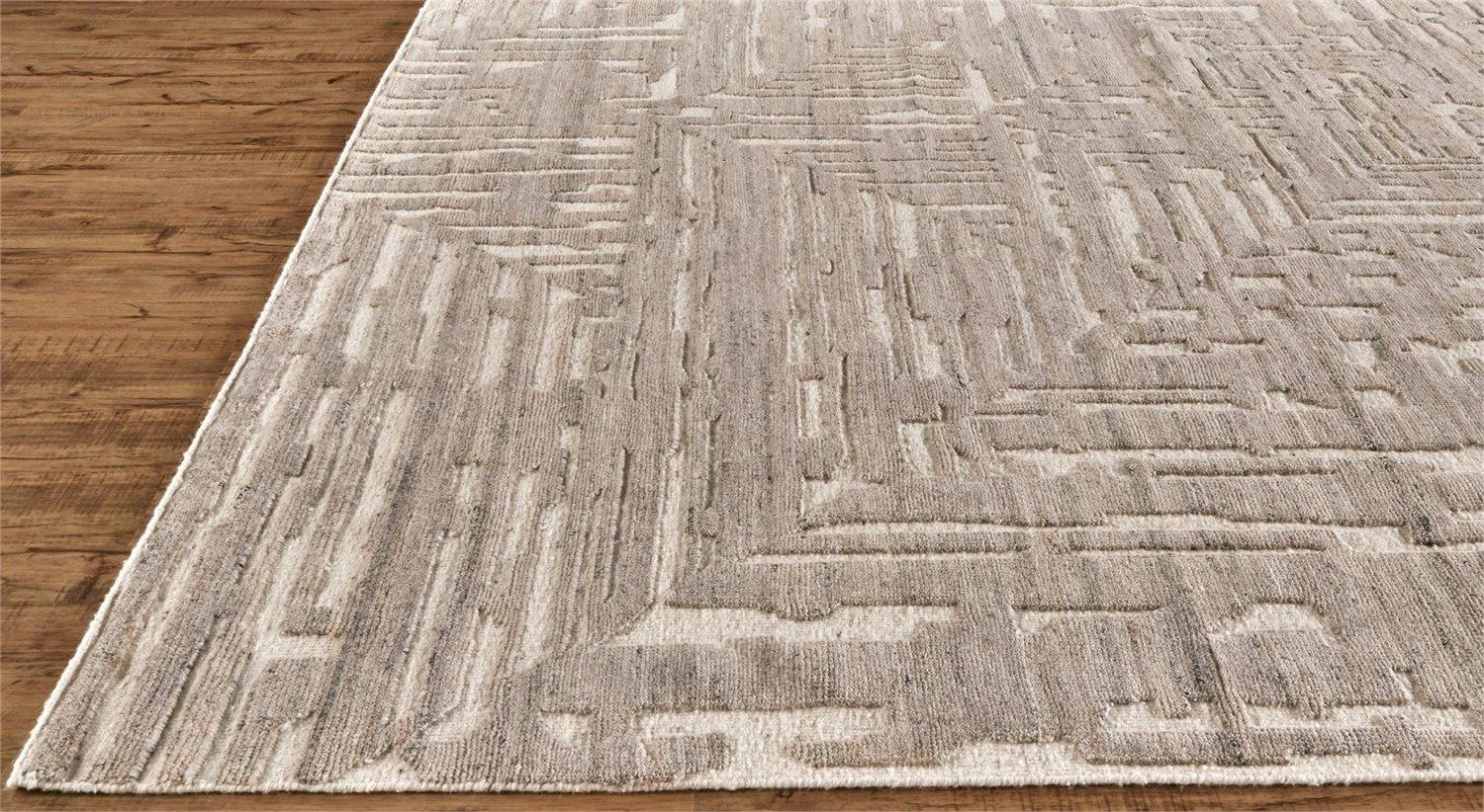 Amelia in Beige / Ivory - Modern Rugs LA