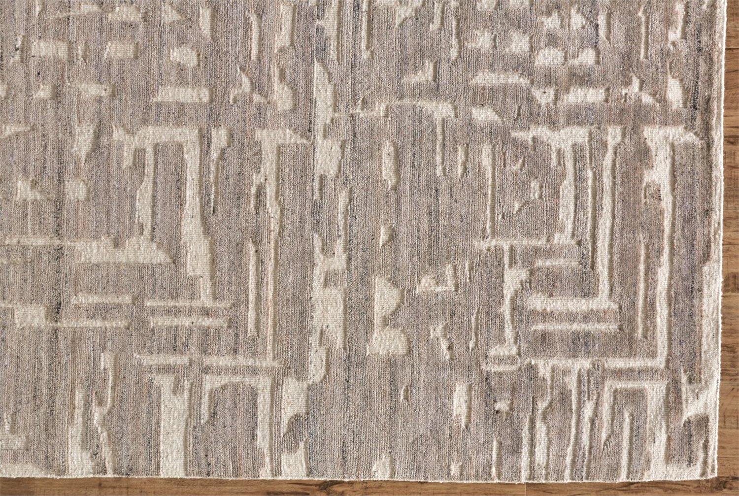 Amelia in Beige / Ivory - Modern Rugs LA