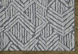 Amelia in Blue / Dark Grey - Modern Rugs LA