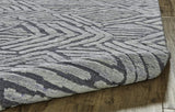 Amelia in Blue / Dark Grey - Modern Rugs LA