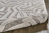 Amelia in Ivory / Grey - Modern Rugs LA