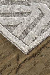 Amelia in Ivory / Grey - Modern Rugs LA