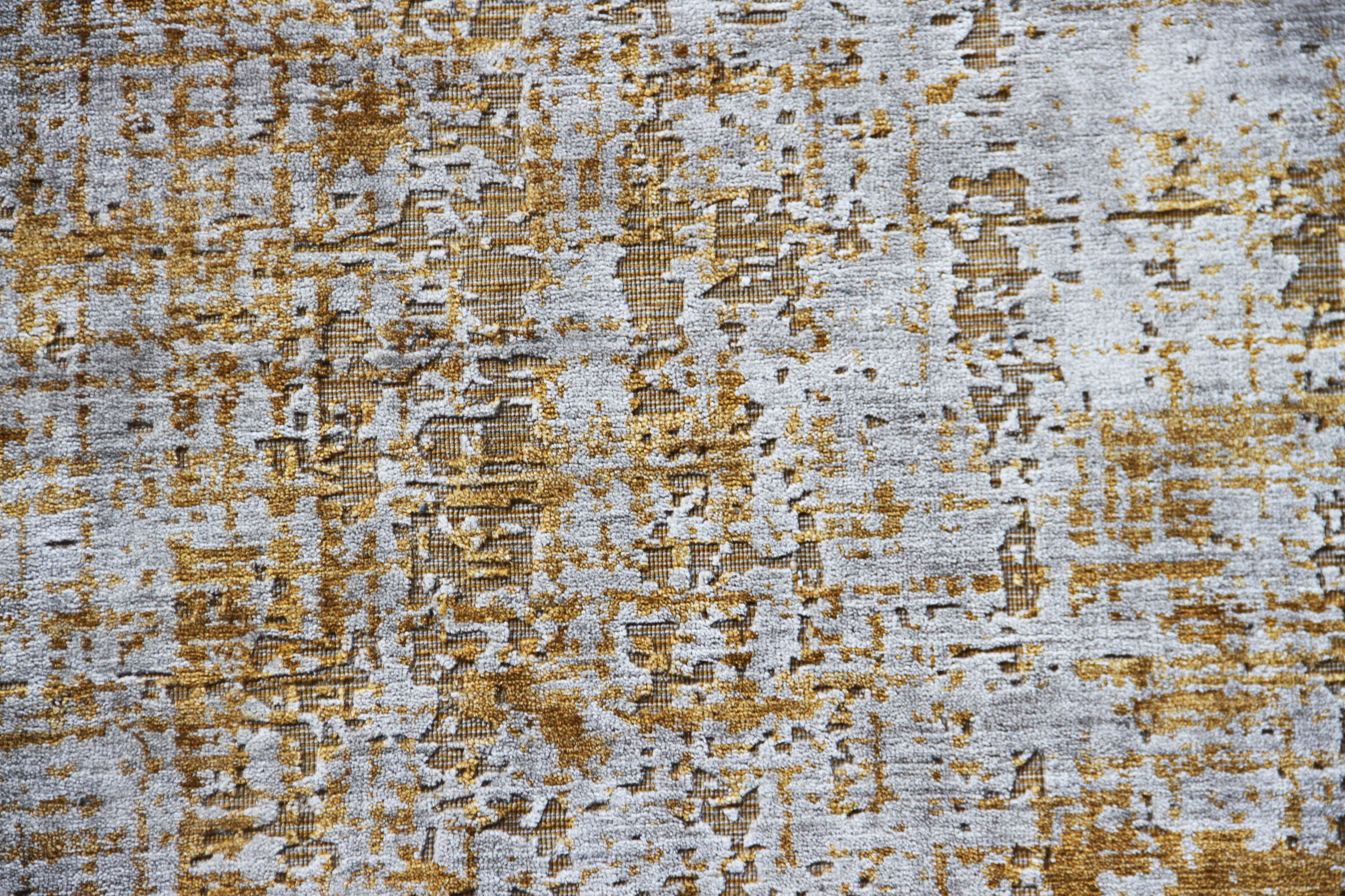 Nirvana Grey / Gold - Modern Rugs LA