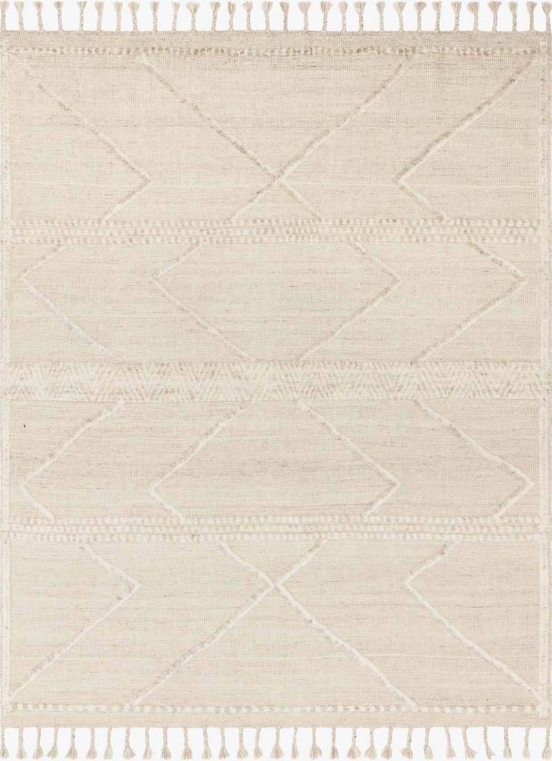 Iman in Beige / Ivory - Modern Rugs LA