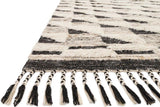 Khalid in Natural Black - Modern Rugs LA