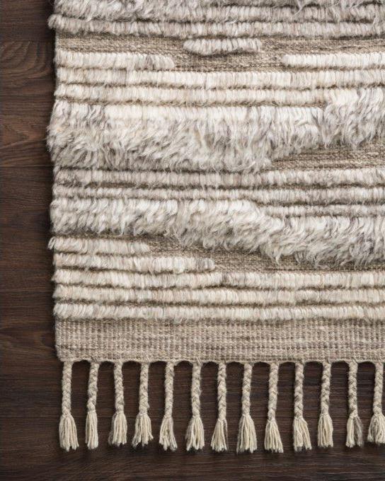 Khalid in Natural Ivory - Modern Rugs LA