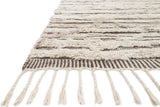 Khalid in Ivory Taupe - Modern Rugs LA