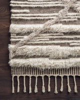 Khalid in Ivory Taupe - Modern Rugs LA