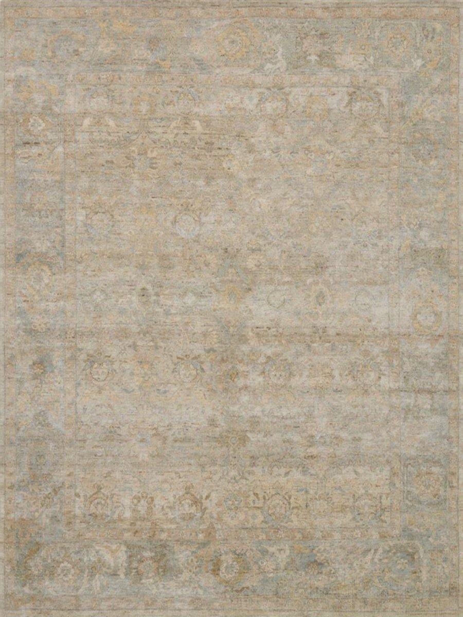 Legacy in Ash / Lagoon - Modern Rugs LA