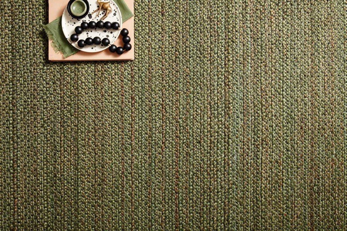 LILY-01 Green - Modern Rugs LA
