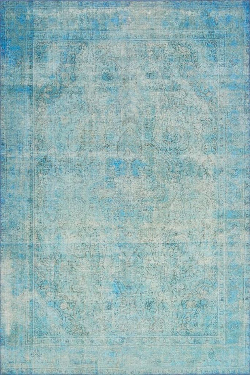 Laura in Aqua - Modern Rugs LA