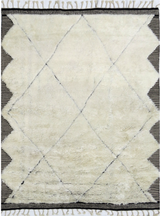 MARRAKECH "IVORY / GRAY" #1138 - Modern Rugs LA