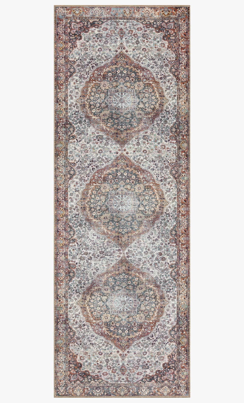 WYNTER-01 Red / Multi - Modern Rugs LA